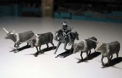 Longhorns scene